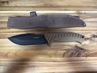 Camillus Titanium Fixed Blade Knife With Sheath 11 5in Overall