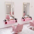 Barber Beauty Locking Wall Mount Hair Styling Station Beauty Spa Salon Equipment