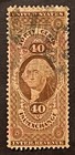 Travelstamps  1862-1871 Us Stamp Scott  r53c Inland Exchange  Washington Used