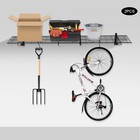 2 Pcs Garage Shelf Heavy Duty Floating Storage Wall Shelving Support 12x72 Inch