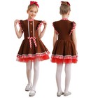 Kids Girls Outfits Christmas Dress Princess Skirt Party Carnival Role Play Tutu