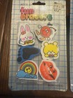 New Vintage Kmart Fun Erasers 6 Pack Lot Of 2 Sealed Cherry Lips Bunny Apple