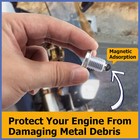 M12 X 1 5mm Magnetic Oil Drain Plug Bolt For Honda Trx250 300 400 450 500 700 