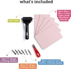 Incraftables Linocut Block Printing Kit     Includes 5 Soft 4  X 6  Rubber   