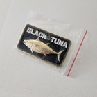 Black Tuna Cannabis Marijuana Fish Lapel Hat Pin New Collectible