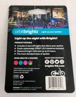 Bicycle Light-up Tires    Led Blue Lights   Orbitbrightz - Clip To Bike Spokes 