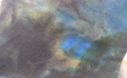 Black N Bleu Spot Hand Dyed Rug Hooking Wool Fat 1 8 Yard   Spotted Cur