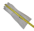       17 Inch Industrial Welding Gloves Heat Resistant Cow Split Leather Bbq Gloves