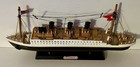 Titanic Wooden Model Cruise Ship 7    X 13    One Funnel Stack Needs Re-gluing