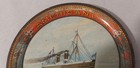 Vintage Advertising Tip Tray For American Line Steamships  4 25 