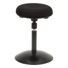 Norwood Commercial Furniture Active Stool Adjustable Height Black