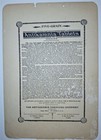 Rare Original Antique 1901 Antikamnia Chemical Co  Skeleton Calendar April-june 