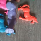 Vintage Lot Of 5 Diener Unicorn Erasers All Color Rubber