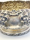 Antique Gorham Sterling Silver  925 Sterling Silver Repossee Bowl On Pedestal