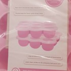 New Kiddo Pink Silicone Baby Food Prep Freezer Tray Clip-on Lid Free Ebook