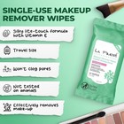La Fresh Makeup Remover Wipes With Vitamin E - For Face  10 Count  pack Of 3  