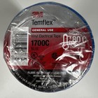 10 Rolls - 3m Temflex 1700c Vinyl Blue Electrical Tape 3 4   x 66    Ft New Sealed