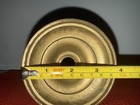 Vintage Crystal Newel Post Finial Boule D   escalier Brass Bronze Staircase- 