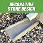Splash Block Gray Gutter Down Spout  2-pack 