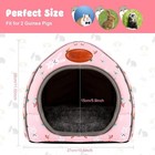 Guinea Pig Bed Large Hide-out Cozy House Bed For Rabbits Ferret Chinchilla Be   
