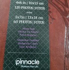 New Pinnacle Photo Album Family Tree Faux Leather - Holds 120  4x6  Or 60  5x7 
