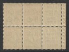 Gb Sg441e 1934 Kgv 1  d Red-brown Booklet Pane 4 Stamps 2 Labels  Mint Umm C   275
