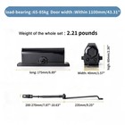 Commercial Door Closer Heavy Duty Residential Hydraulic Auto Doorcloser 187lb