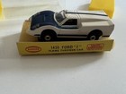 Aurora Tjet Thunderjet Ho Slot Car 1430 Blue   White Ford J Flamethrower W  Case