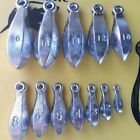 Lead Bank Sinkers weights 10lbs Pick Your Size 1oz To 20oz     