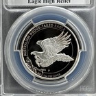 2014-p Australia 1oz  999 Silver Wedge-tailed Eagle High Relief Pcgs Pr69dcam