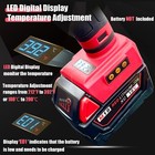 Cordless Glue Gun For Milwaukee 18v Battery  100w Digital Temp