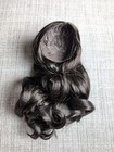 Truly Me 111 84 Wig E Black Wavy Hair American Girl Doll Ooak Custom Replacement