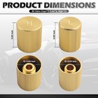 2pcs Car Ac Low Pressure Port Cap   High Pressure Cap brass Cars Ac Valve Cap   