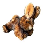 Dan Dee Collectors Choice Brown Fluffy Bunny Rabbit Sz 7  Stuffed Animal Plush