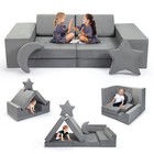Modular Kids Play Couch Building Fort Creativing Convertible Sofa Building Foam