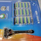 16 Gillette Fusion  proglide Plus Razor Blades Cartridges 5 Blades  nop w handle
