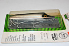 Vintage Heddon Original Wood Vamp 7500 P On Bubble Card Nos