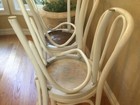 Set Of 4 Thonet Bentwood Chairs   Cafe Chairs   Ice Cream Parlor Chairs