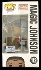 Magic Johnson Signed Nba  112 Funko Pop Vinyl Figure Magic Holo
