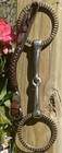 Dennis Moreland Vintage Snaffle Bit Bridle Mecate Reins Sterling Silver Rawhide