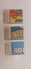 Lot Of 6 1966 Batman Blue Bat Non Sport Cards  14b 22 28 29 30 43 Ex