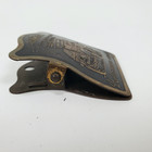 Ant 20s Brass Mack Trucks Bulldog Advertising Binder Clip  performance Counts 