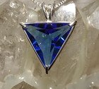 Tibetan Blue Obsidian Small Angelic Star  J3518