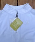 New Samshield Camille Long Sleeve Show Shirt  women s Xl  In White - Msrp  258