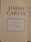 Signed President Jimmy Carter  d  2024  Palestine Peace Not Apartheid Auto Book