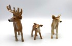 Schleich White Tail Deer Family Buck Doe Fawn Figures Retired 2003 Animals