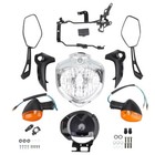 Headlight Set Head Light Assembly Complete For Yamaha Fz6 Fz6s Fz6n 2004-2006