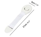 10 Pcs Baby Kids Safety Lock Box Drawer Cupboard Cabinet Fridge Door Child Proof