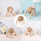 Cat Scratching Ball Kitten Sisal Rope Grinding Paws Claw Interactive Pet Toy