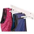 Wall Mounted Lead Apron Rack 8 Peg White Heavy Duty 20  X-ray Skirt Hanger